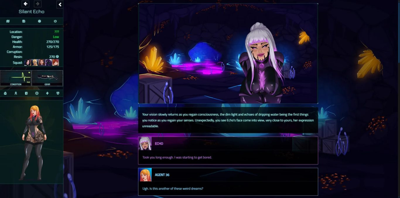 Silent Echo [v0.4.3] [Jaded Dreams] in-game action
