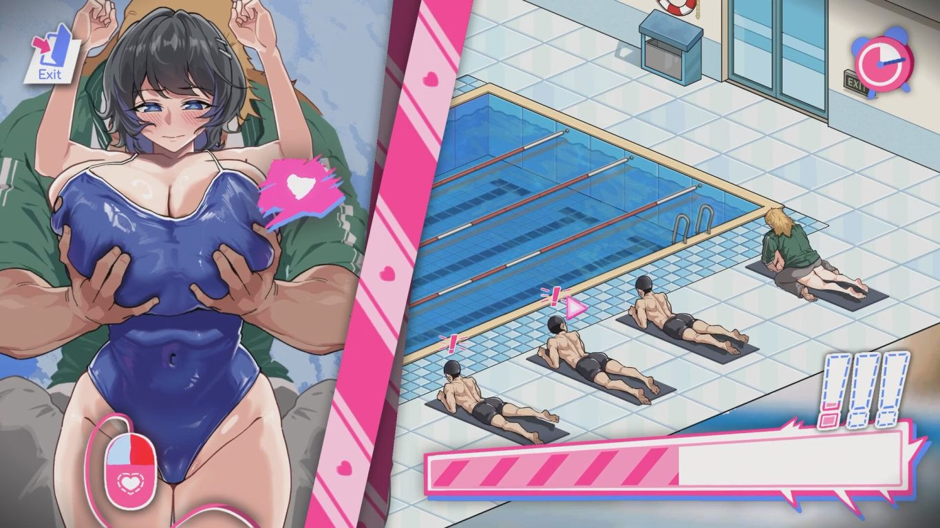 Lifeguard Holic [v1.6 + DLC Uncensored] [Tiramisu/Big Ass Studio] in-game action