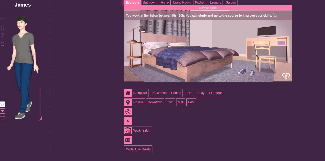 The Sissy Girlfriend Experiment [v0.14.9] [jammye.jones] in-game action